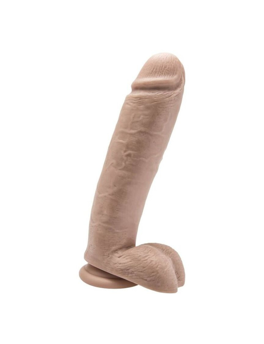 GET REAL - DILDO 25,5 CM CON TESTICULOS NATURAL