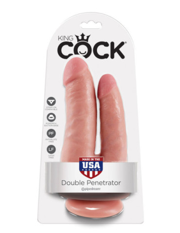 King Cock Doble Penetración...