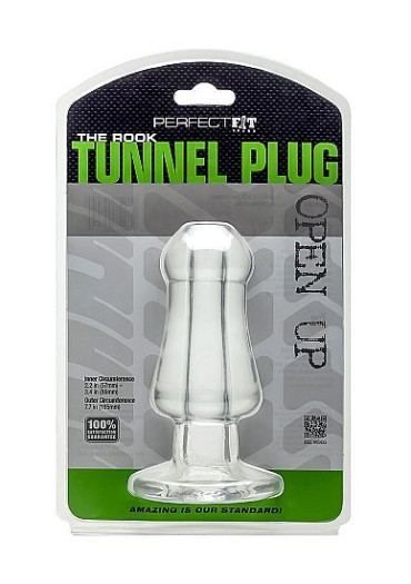 Perfect Fit The Rook Tunel Plug Transparente