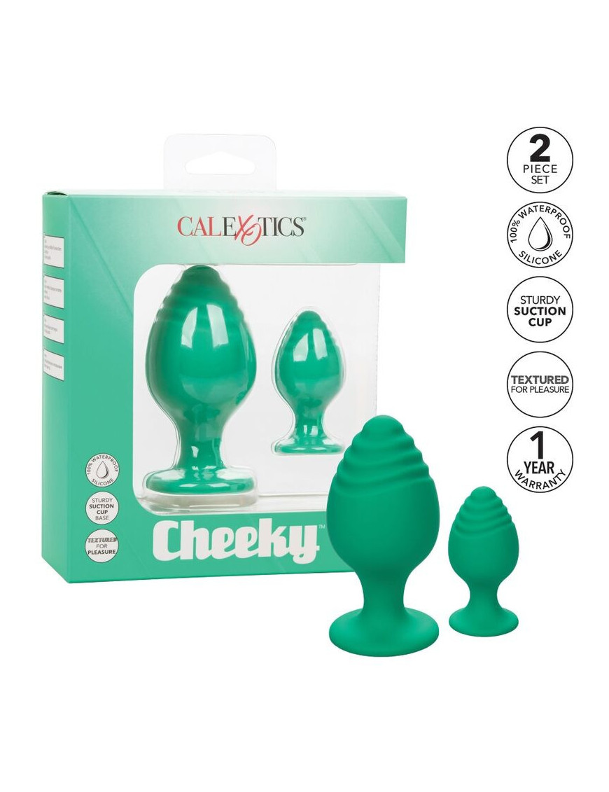 Calex Cheeky Plugs Anales Verde
