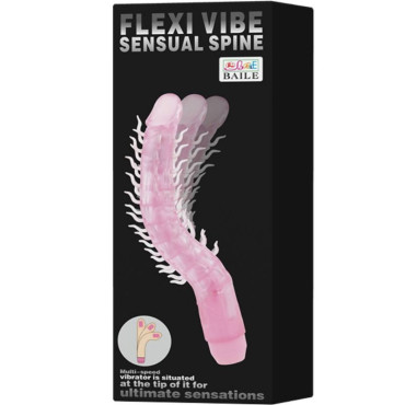 Consolador Vibrador Flexible 23.5 cm