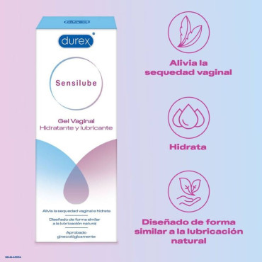Durex Sensilube Gel Hidratante Y Lubricante 40 ml