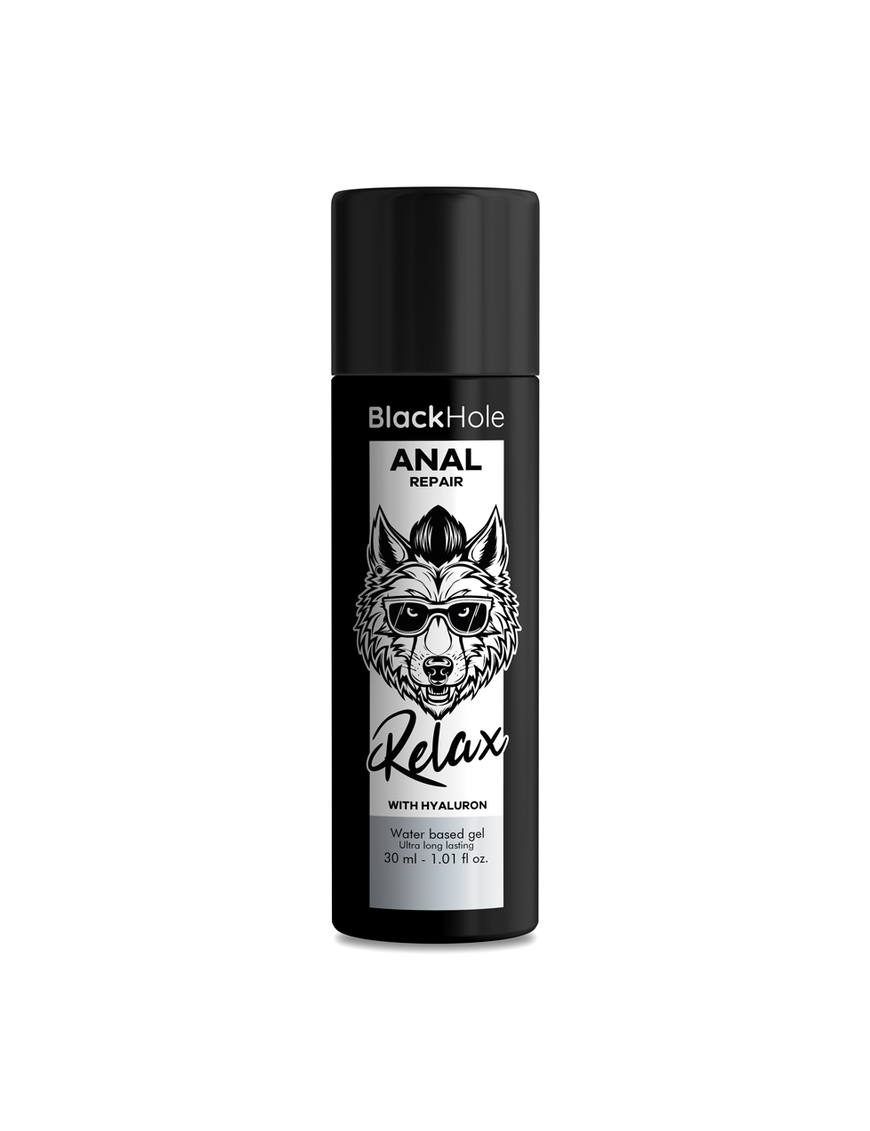 BLACK HOLE™ - ANAL REPAIR BASE AGUA RELAX CON HYALURON 30 ML