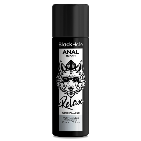 BLACK HOLE™ - ANAL REPAIR BASE AGUA RELAX CON HYALURON 30 ML