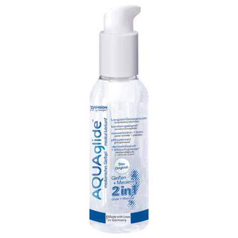 Aquaglide 2 En 1 Lubricante + Masaje 125 ml