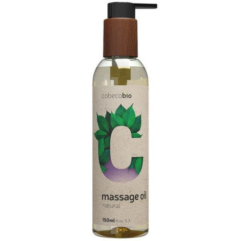 Cobeco Bio Aceite Masaje Natural 150 ml  /En/De/Fr/Es/It/Nl/